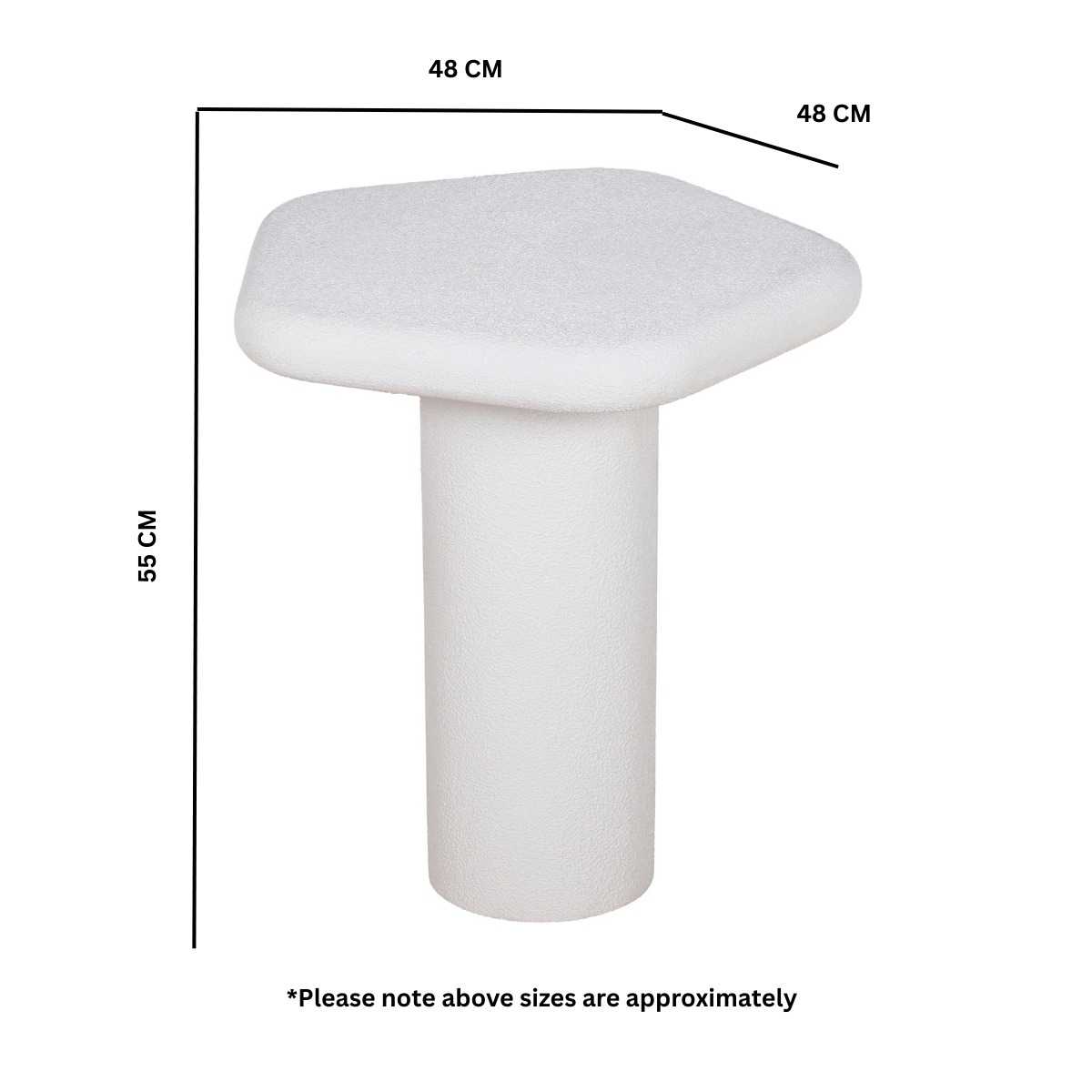 GEO Pentagon Side Table - Image 3