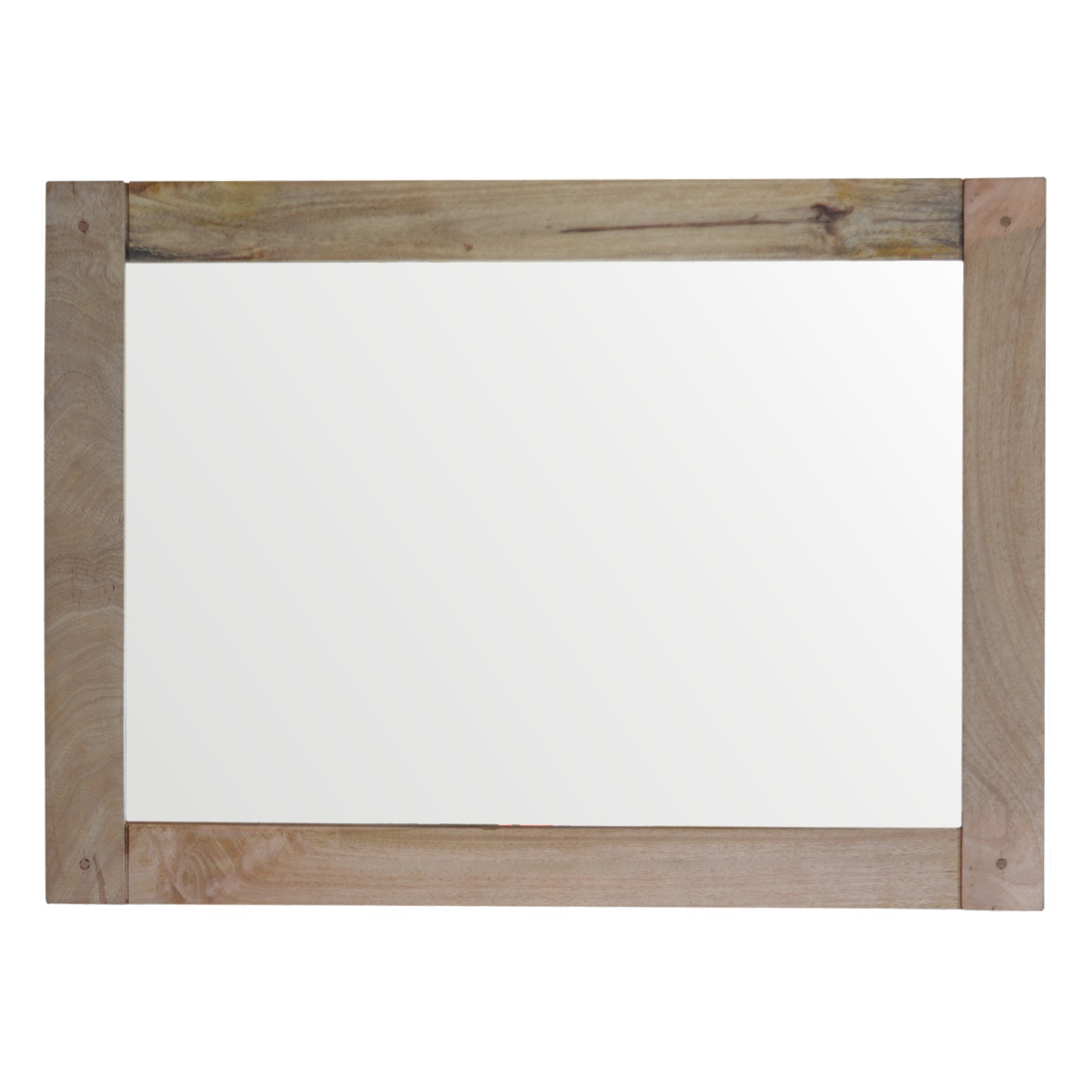 Solid Mango Wood Granary Royale Wooden Mirror