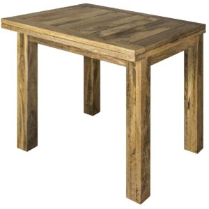 Solid Mango Wood Granary Butterfly Dining Table