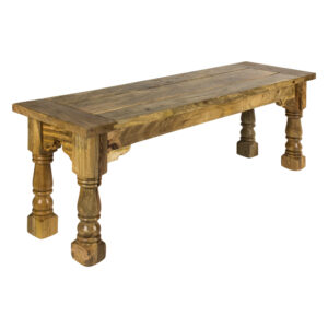 Solid Mango Wood Granary Royale Bench