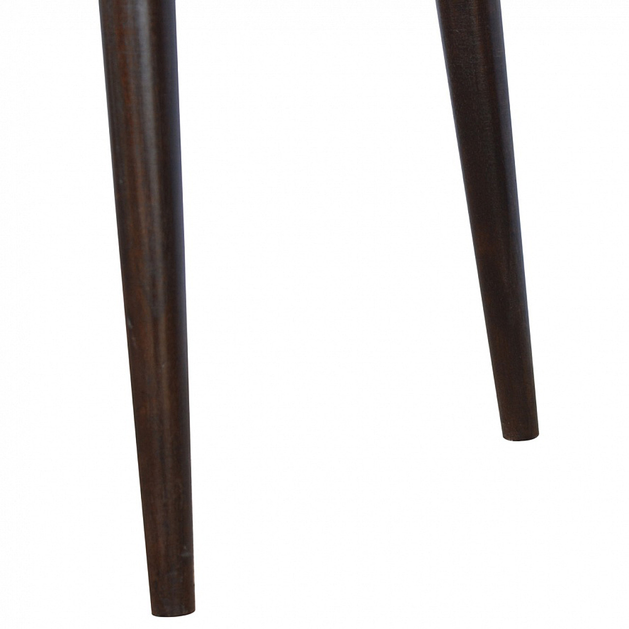 Solid Mango Wood Walnut Gallery Shell Writing Desk - Image 5