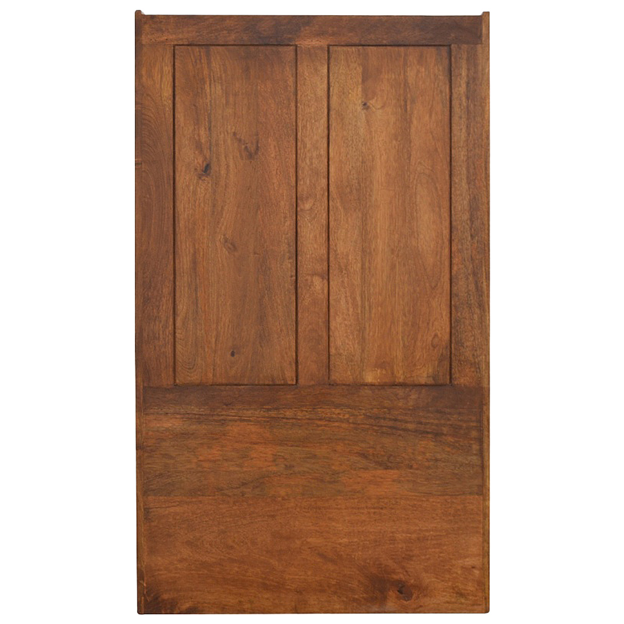 Solid Mango Wood Chestnut Finished Seat Lid up County Style Monks Bench - Image 6