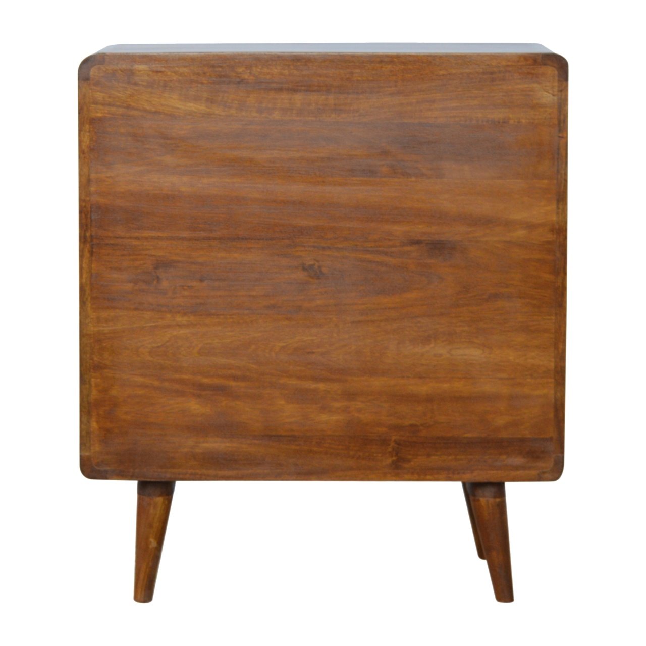 Solid Mango Wood Curved Chestnut Chest - Image 8