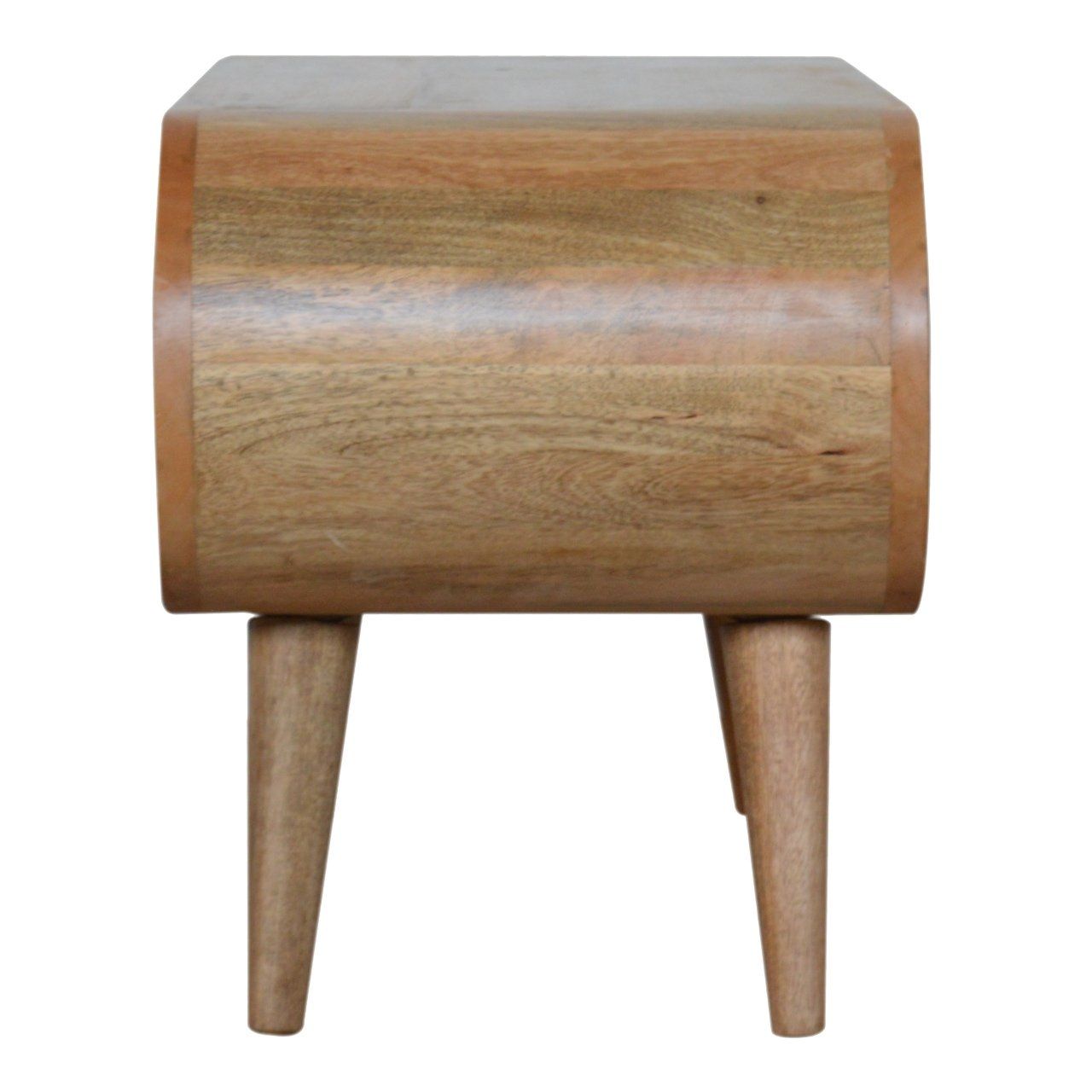 Solid Mango Wood Oak Finished London Media Unit - Image 7