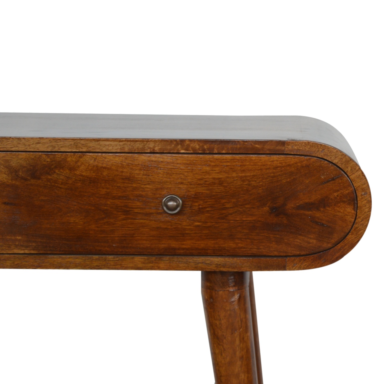 Solid Mango Wood Chestnut London Console Table - Image 4