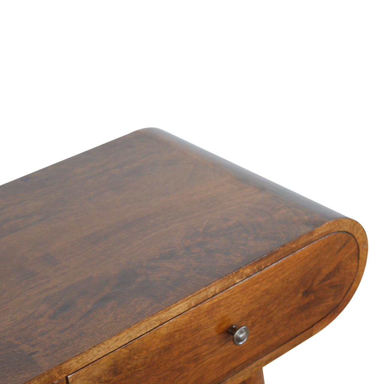 Solid Mango Wood Chestnut London Console Table - Image 3