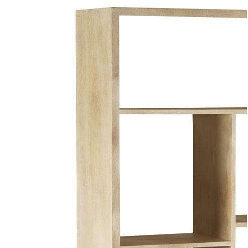 Light Gold Large Bookcase 2 Door - Image 3