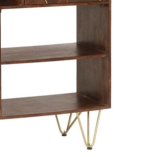 Dark Gold Display Cabinet - Image 4