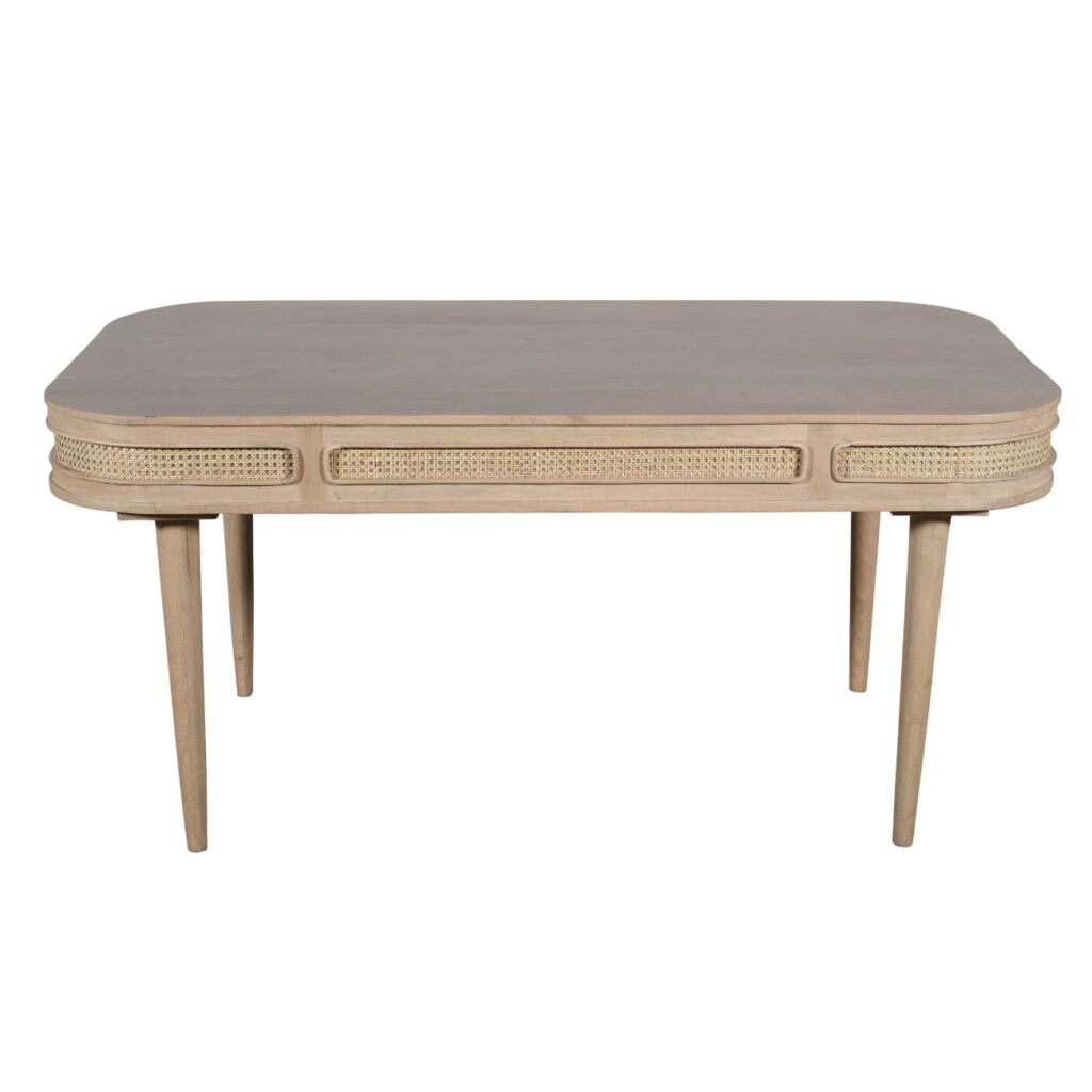 Valencia Cane & Mango Wood Dining Table