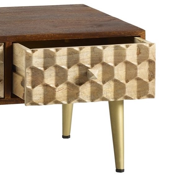 Edison Coffee Table with 2 Drawers - Image 4