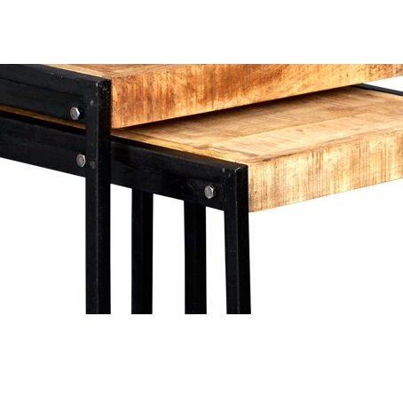 Cosmo Industrial Nest of 2 Tables - Image 3