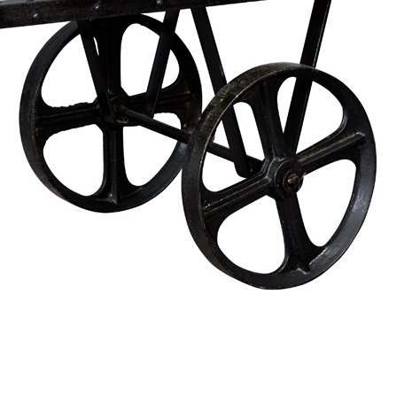 Cosmo Industrial Cart Coffee Table - Image 2