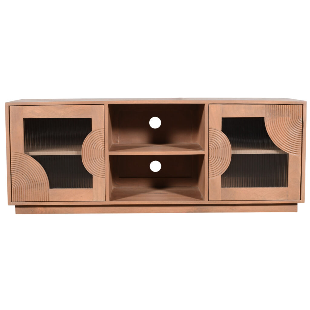 Indus Solid Wood Tv Cabinet