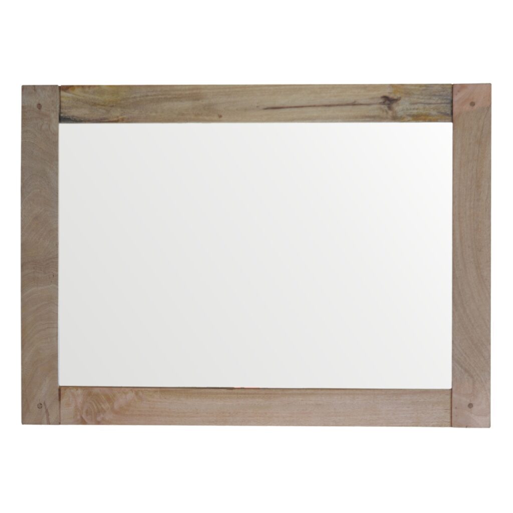 Solid Mango Wood Granary Royale Wooden Mirror