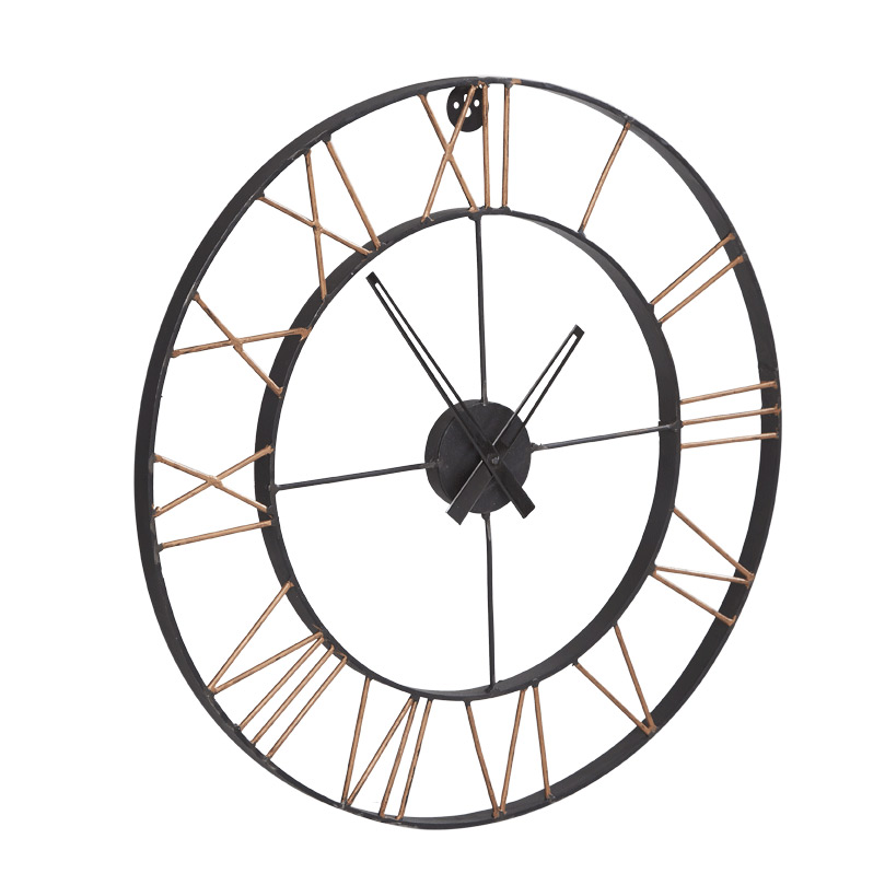 Lincoln Metal Clock Large