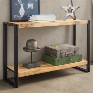 Cosmo Industrial Console Table