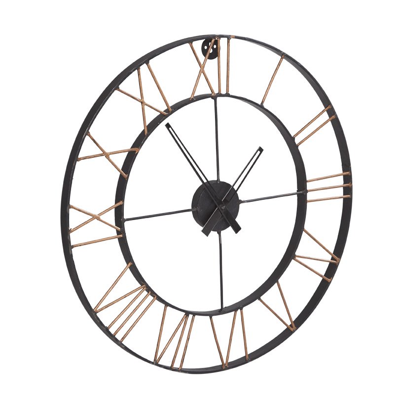 Lincoln Metal Clock Large