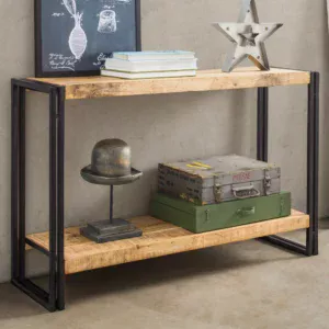 Cosmo Industrial Console Table