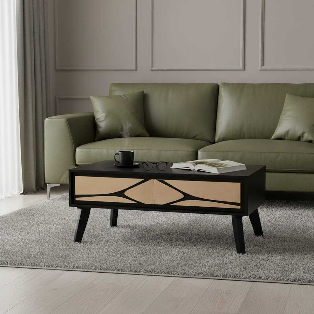 Boho 2 Drawer Coffee Table